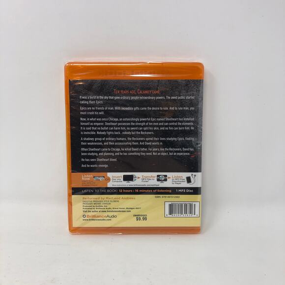 Firefight (The Reckoners) MP3 Audiobook CD By Brandon Sanderson New Sealed - Picture 2 of 6